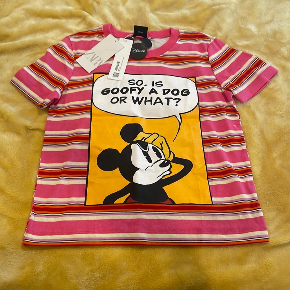 Zara BNWT Disney shirt Small